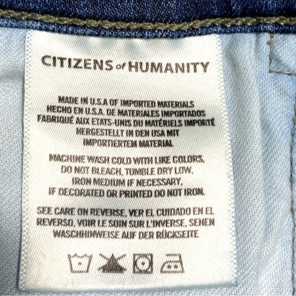 Citizens of Humanity Chrissy were High RiseSkinny Jeans Size 24 - Picture 12 of 16